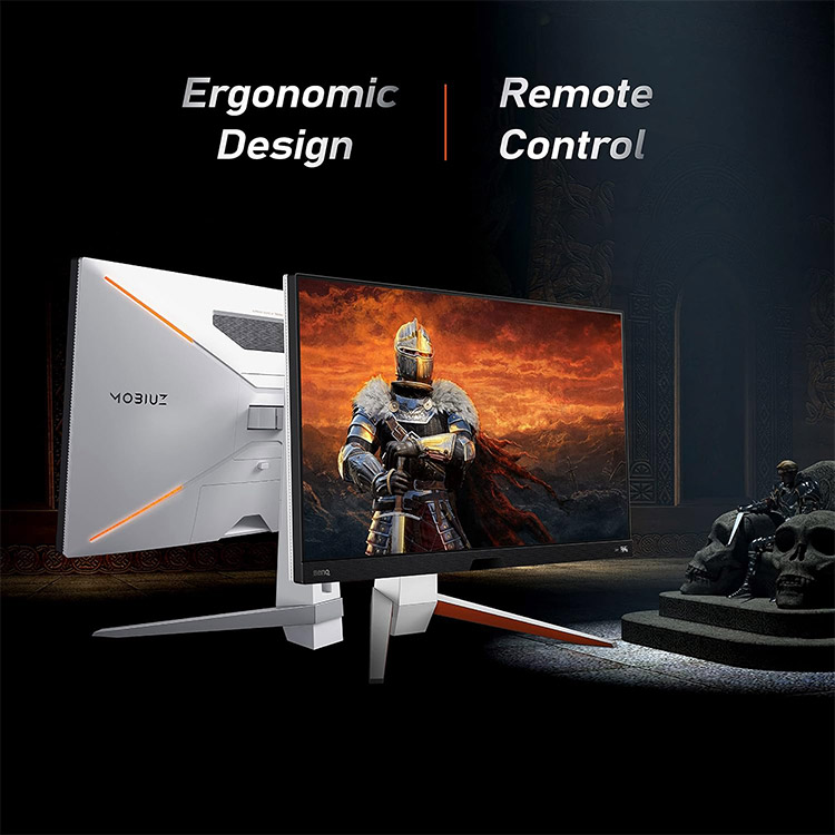 خرید مانیتور BenQ Mobiuz EX2710U - کیفیت 4K - سایز 27 اینچ